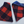 Load image into Gallery viewer, Reversible Flannel BIb - Blue/Red
