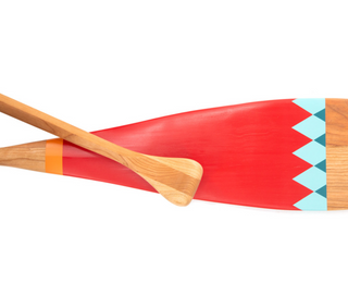 Artisan Painted Canoe Paddle - Tettegouche - Pickup Only!