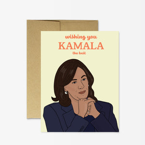 Kamala Wish The Best Card - PM4