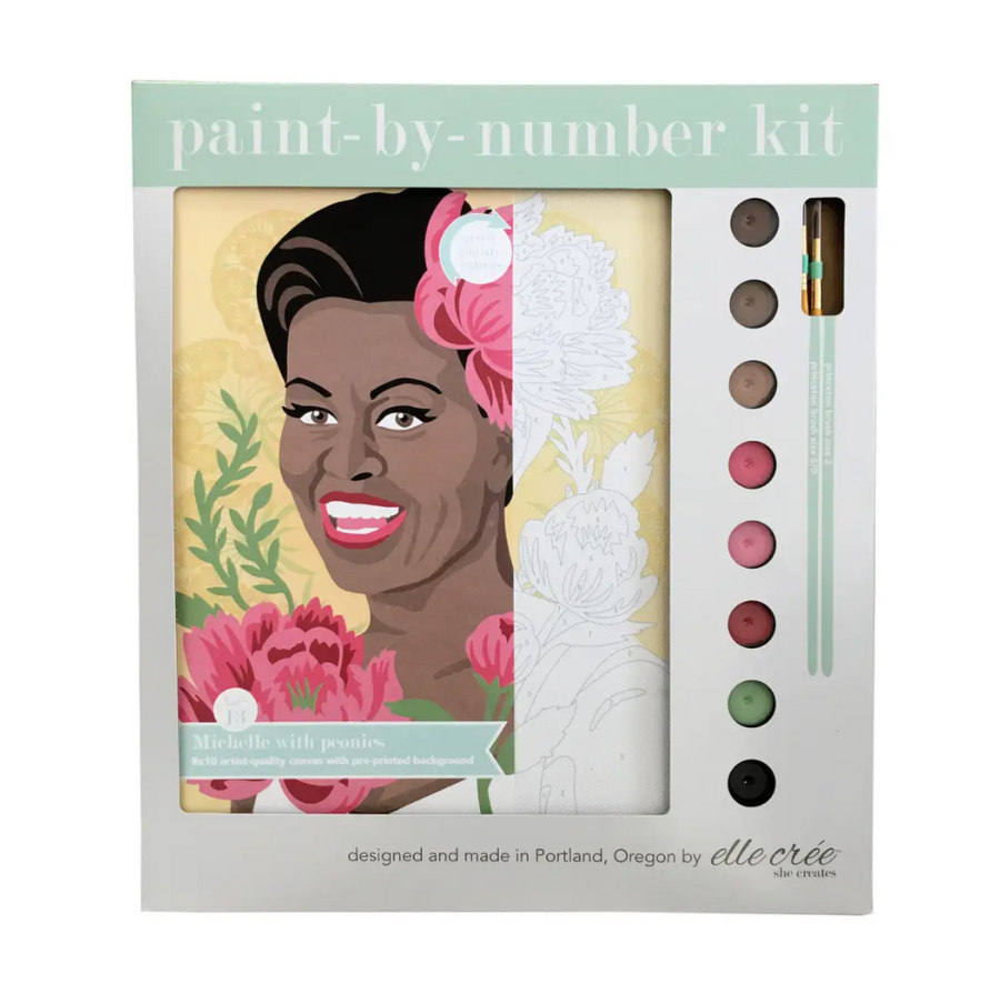 Paint by Numbers Kit - Michelle with Peonies