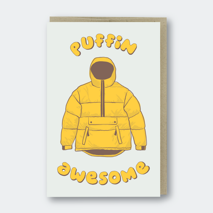 Puffin Awesome Jacket Card - PS1