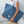 Load image into Gallery viewer, HANA BOAT BAG - Horizon Blue CANVAS/NATURAL LEATHER

