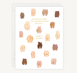 Butts Congratulations Card - SP4