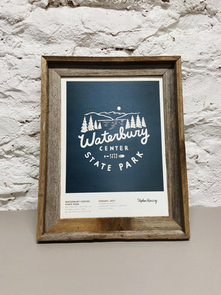 Vermont Parks Collection Print: Waterbury State Park 12x16