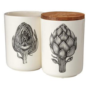 LAURA ZINDEL MINI CANISTER - Artichoke