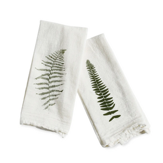 Flour Sack Napkins Set - Wild Fern