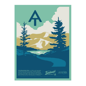 Appalachian Trail Print 12x16