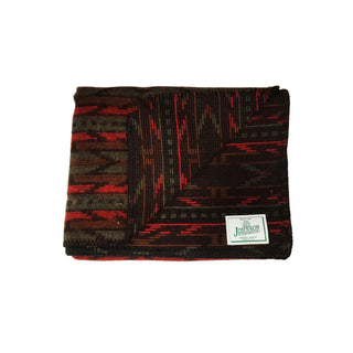 Johnson Woolen Mills Norris Throw - Red Pine