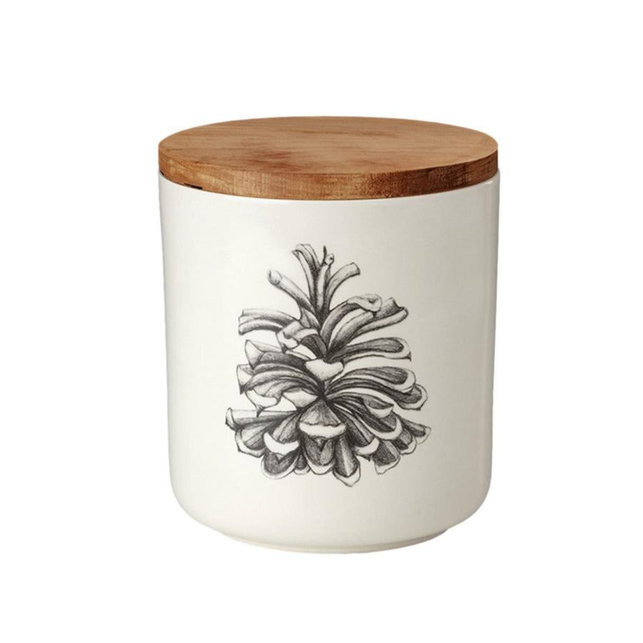 LAURA ZINDEL MINI CANISTER - Pinyon Pine Cone