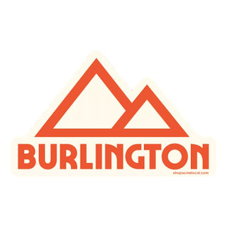 Burlington Mountain Sticker