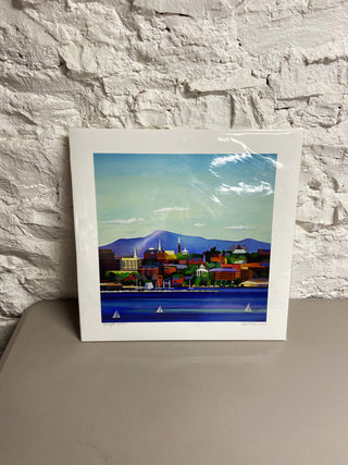PICKUP ONLY This is Vermont Print Series 3 - "Burlington Summer" 20 x 20
